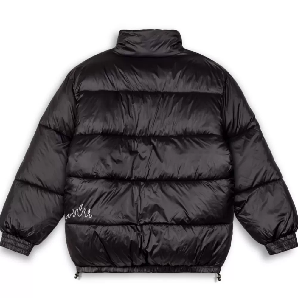 Grimey Abrigo Back At You Puffer - Black | Fw23 Hot