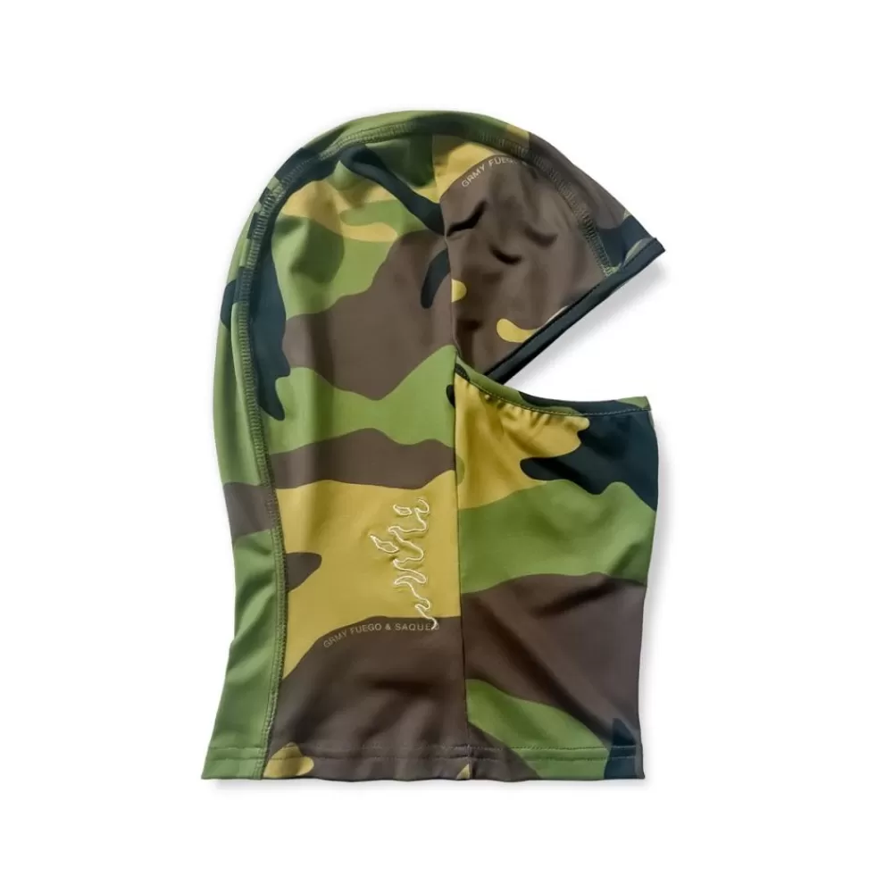 Grimey Balaclava Tusker Temple All Over Print - Camo | Fw23 Clearance