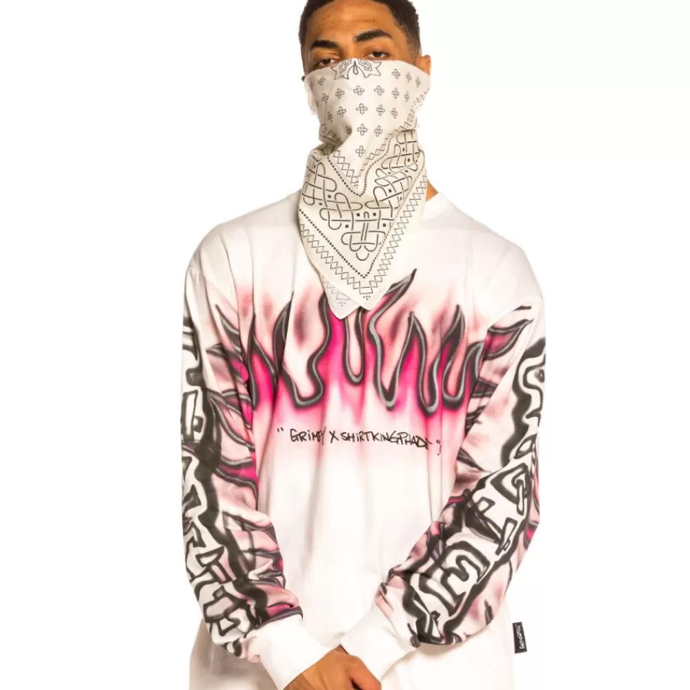 Grimey Bandana Carnitas Ss20 White Cheap