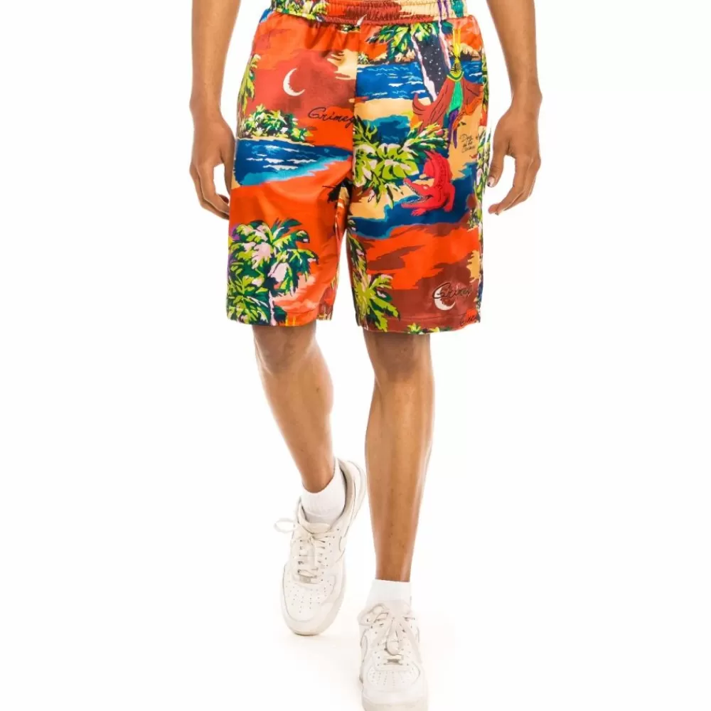 Grimey Bermuda "Ocean Gateway" - Red | Summer 22 Best