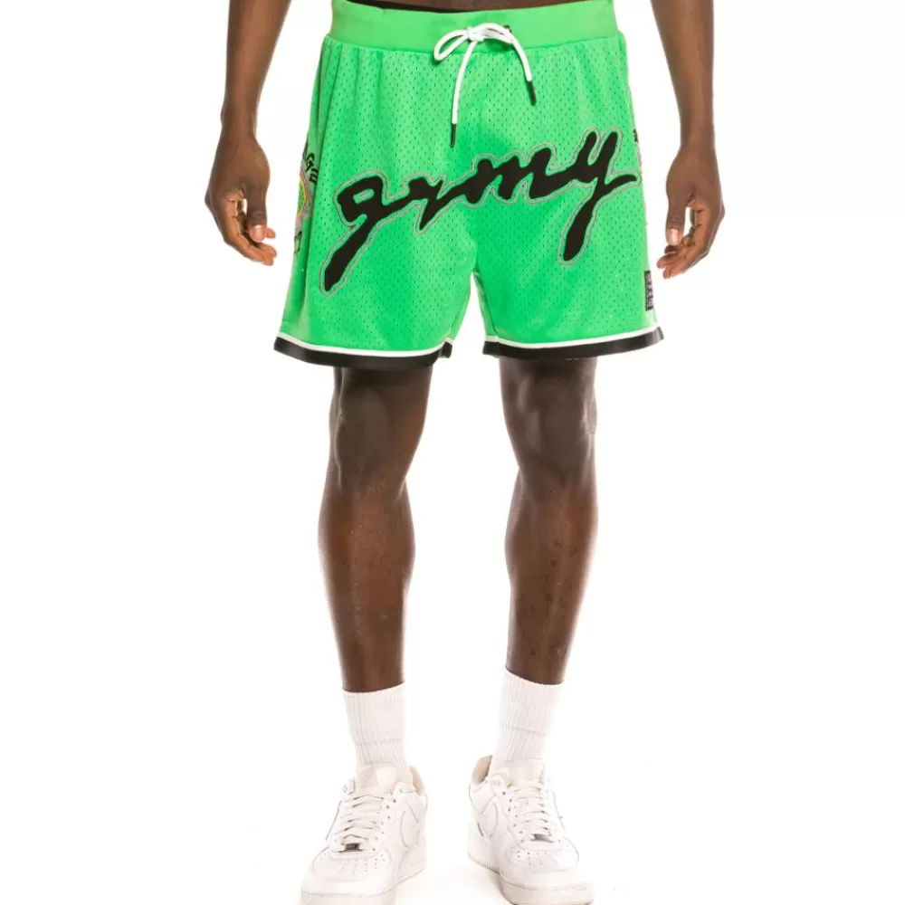 Grimey Bermuda "Strange Fruit" Mesh - Green | Spring 21 Store