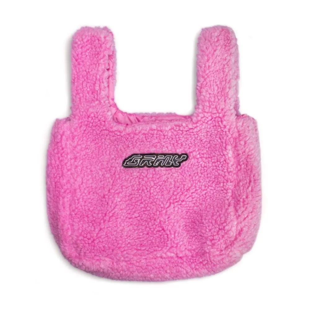 Grimey Bolso "Space Lady" Sherpa Handbag | Winter 21 - Pink Hot