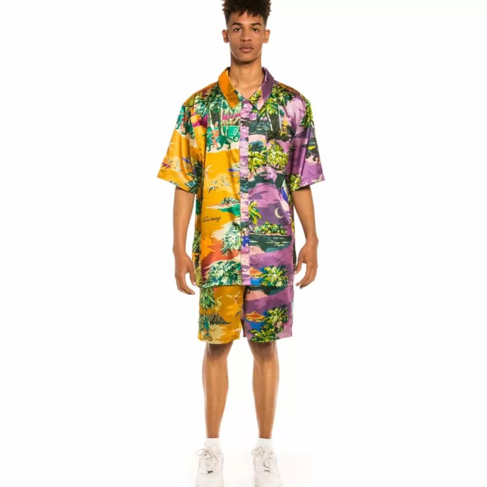 Grimey Camisa "Ocean Gateways" Button Up - Multicolor | Summer 22 Flash Sale