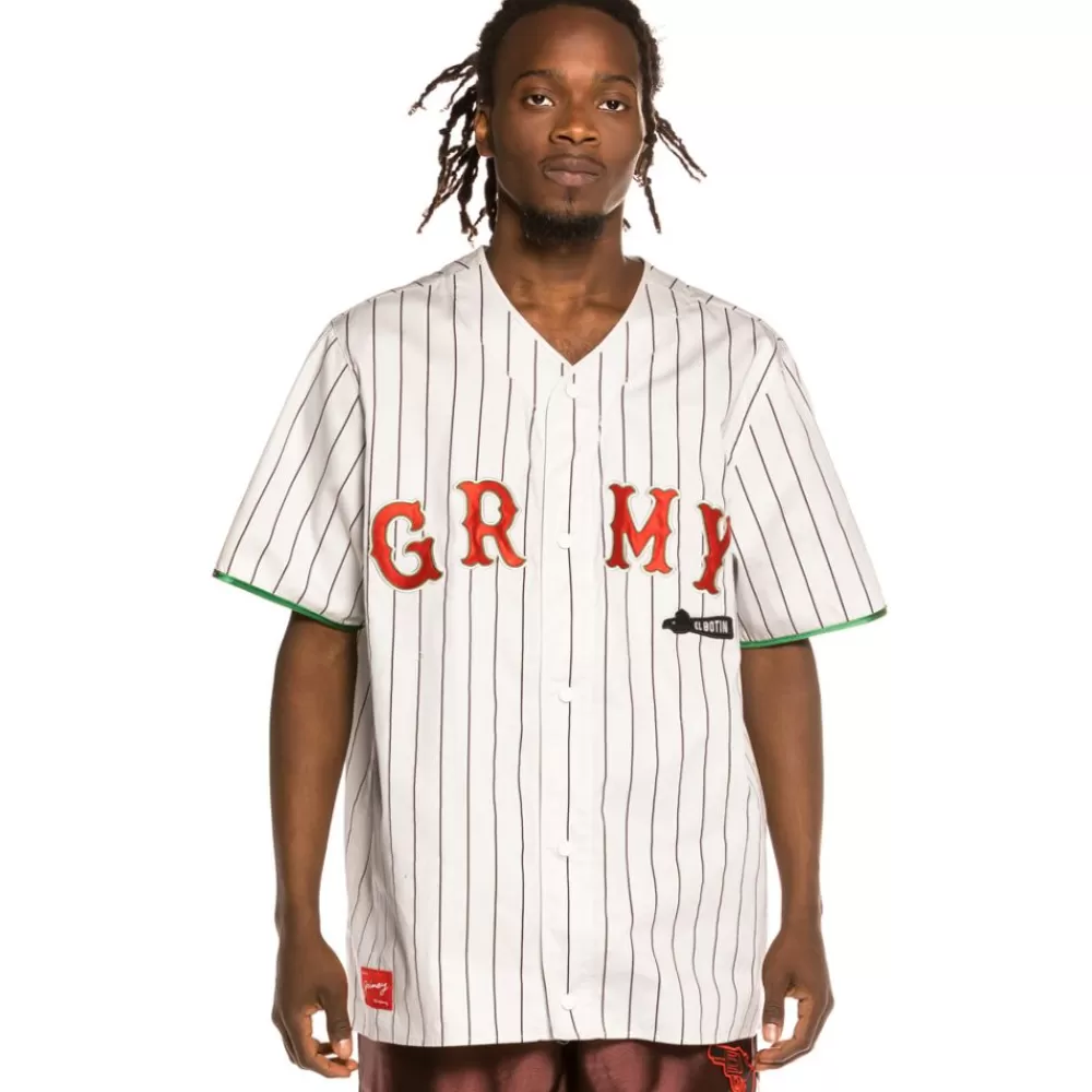 Grimey Camiseta De Baseball "The Loot - El Botin" - White | Spring 21 Cheap