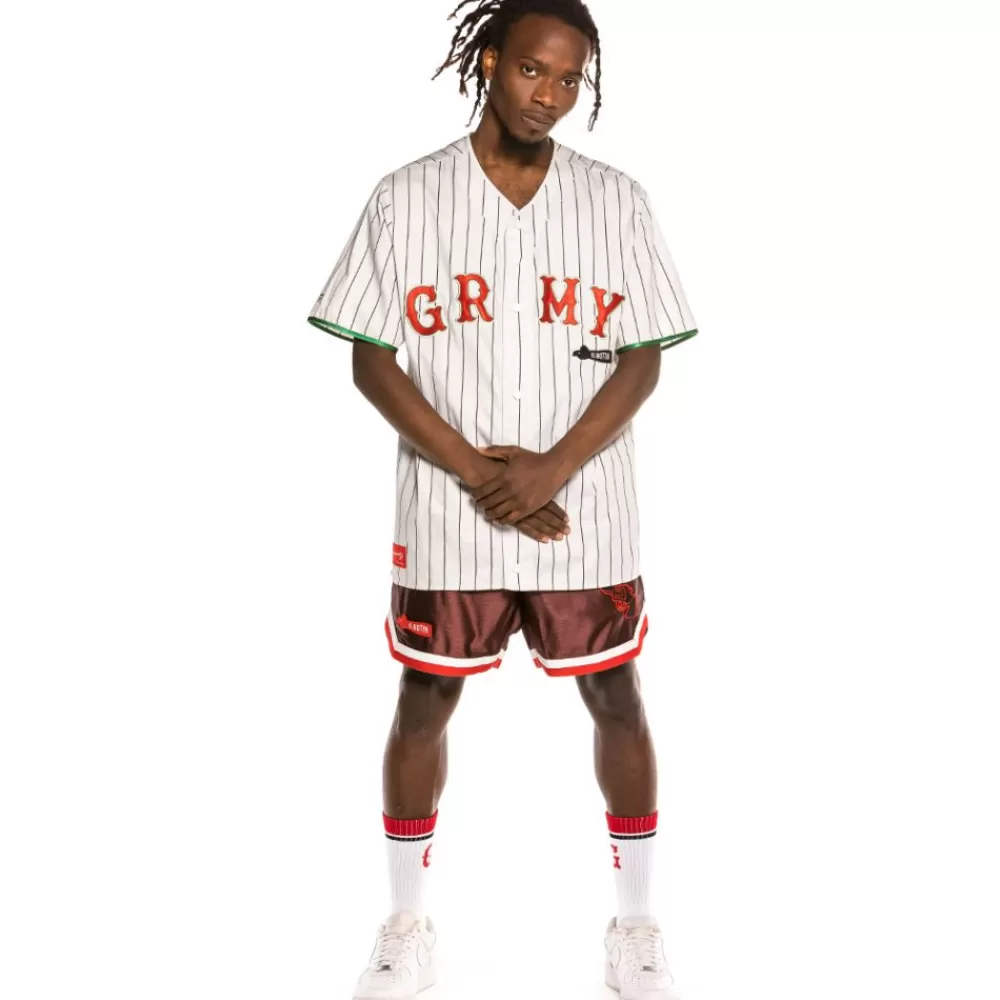 Grimey Camiseta De Baseball "The Loot - El Botin" - White | Spring 21 Cheap