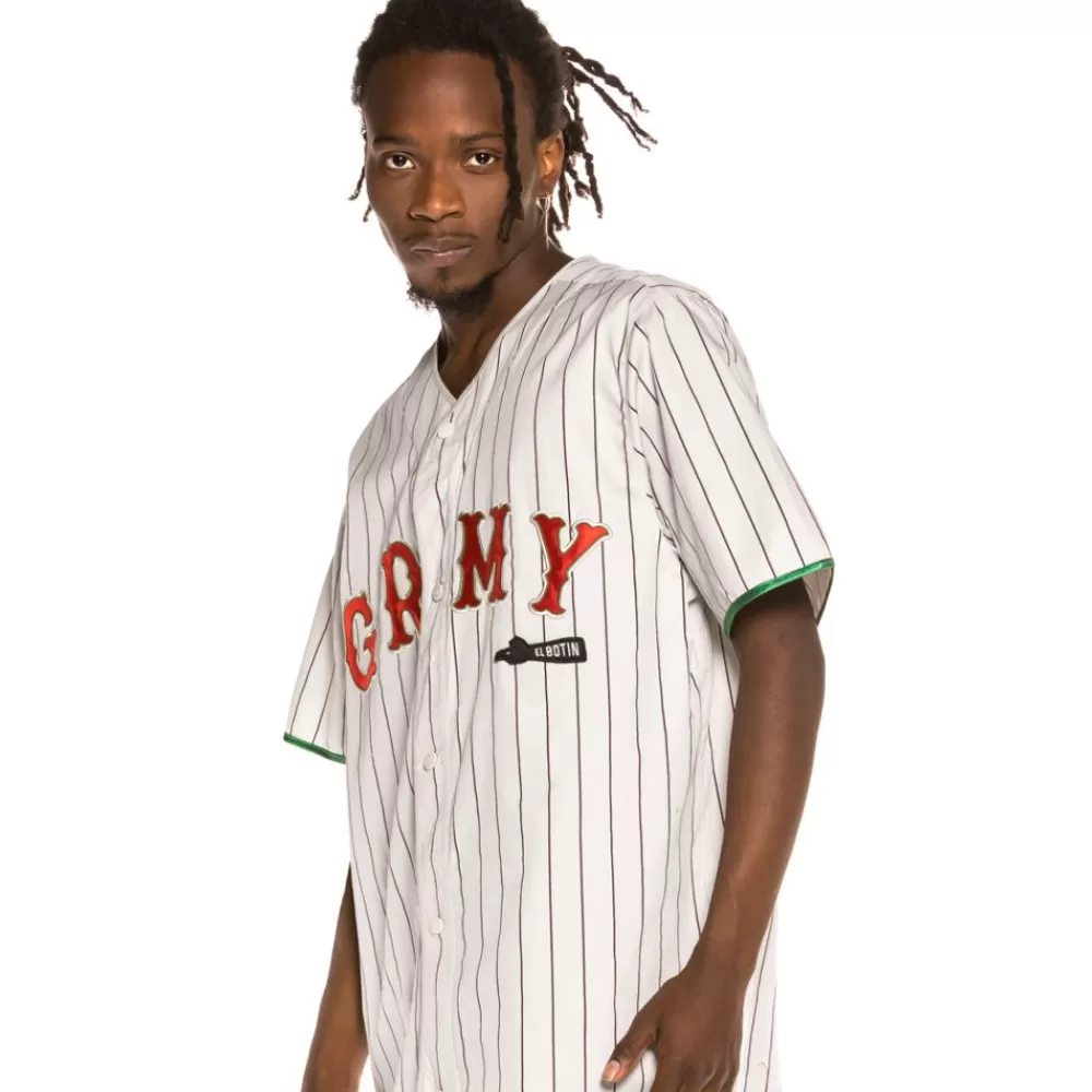 Grimey Camiseta De Baseball "The Loot - El Botin" - White | Spring 21 Cheap