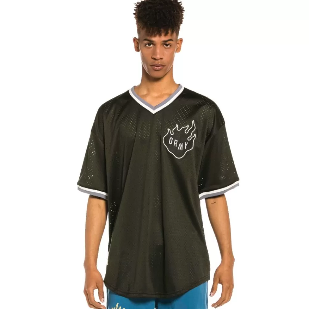 Grimey Camiseta De Mesh Trespass - Black | Summer 22 Best