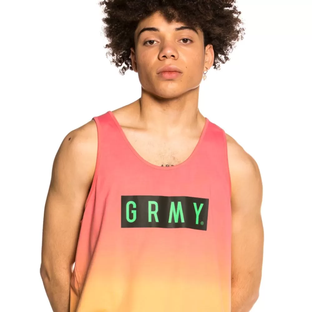 Grimey Camiseta De Tirantes "Frenzy Gradient" - Pink | Summer 21 Cheap