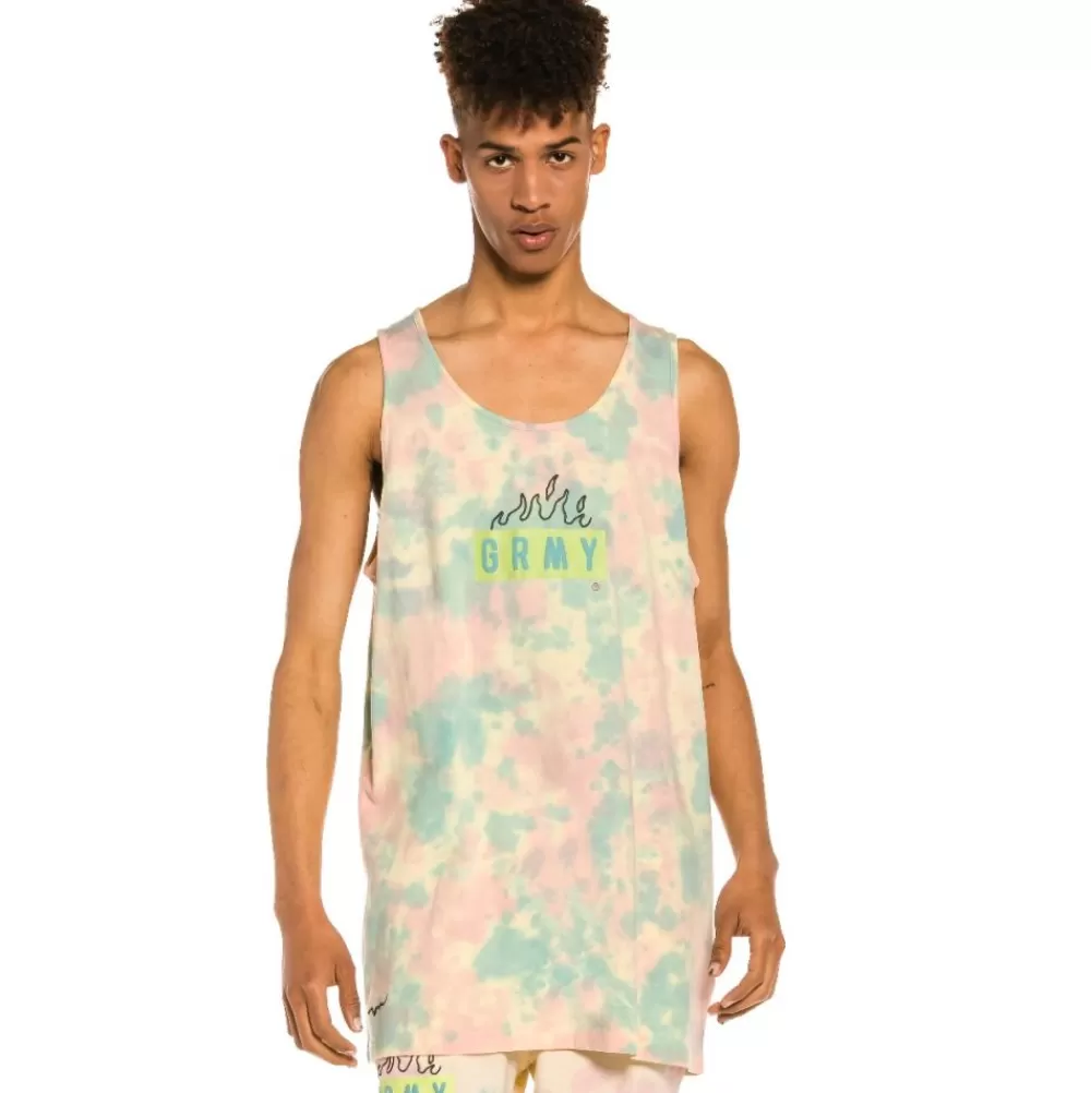 Grimey Camiseta De Tirantes "Trespass" - Tie & Dye | Summer 22 Flash Sale