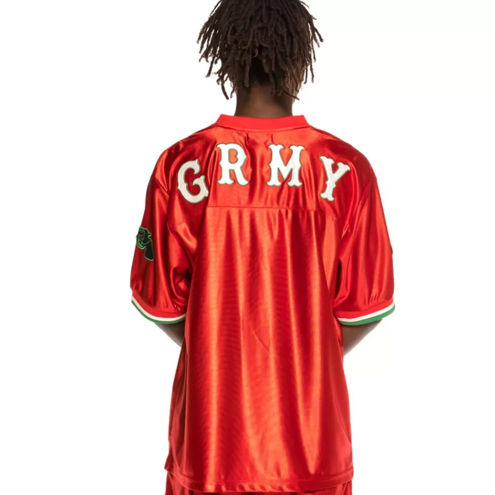 Grimey Camiseta Football "The Loot" - Red | Spring 21 Shop