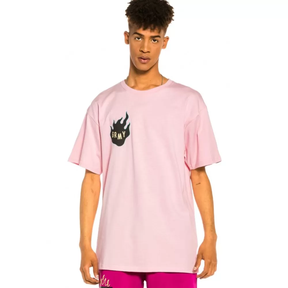 Grimey Camiseta "Burn The Fire" - Pink | Summer 22 Shop