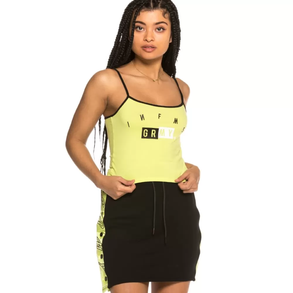 Grimey Camiseta Chica F.A.L.A. Girl Top Ss19 Lime Online