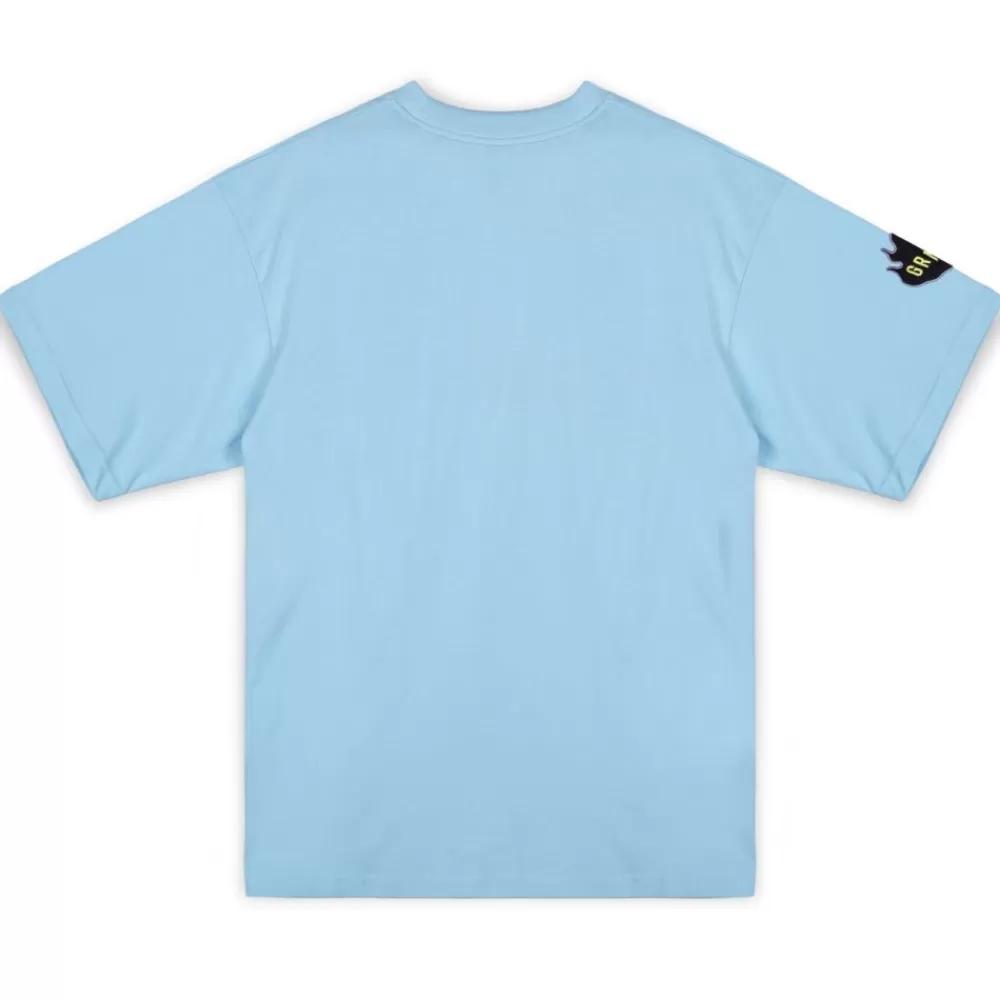 Grimey Camiseta Cloven Tongues Oversized - Blue | Summer 23 Hot