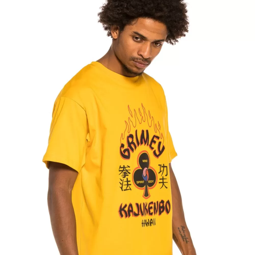 Grimey Camiseta "Destroy All Fear" - Yellow | Fall 21 Hot