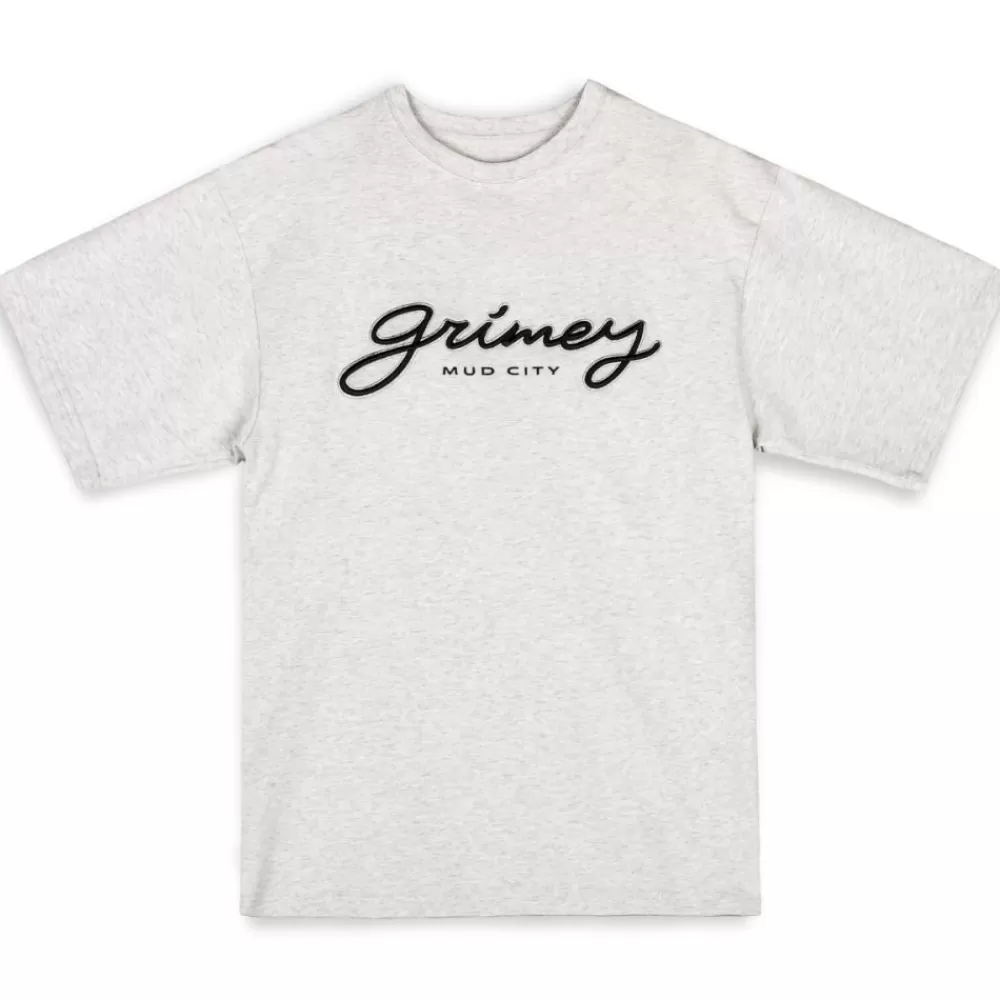 Grimey Camiseta "Dust Storm" Heavyweight - Sport Grey | Fall 22 Sale