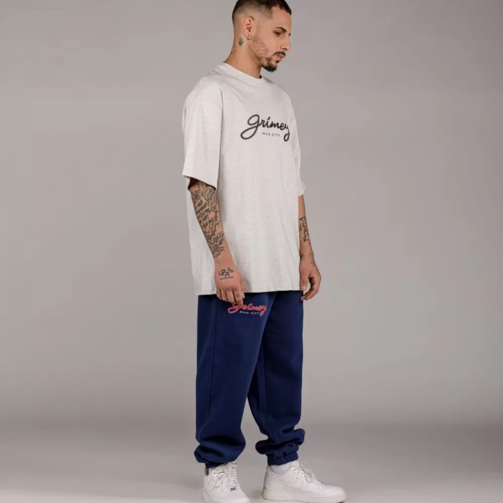 Grimey Camiseta "Dust Storm" Heavyweight - Sport Grey | Fall 22 Sale
