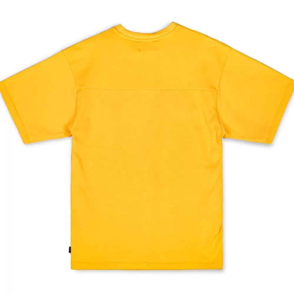 Grimey Camiseta "Dust Storm" Heavyweight - Yellow | Fall 22 Shop