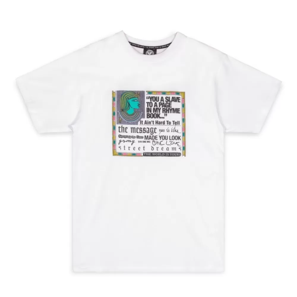 Grimey Camiseta "Iam" - White | Fall 22 Hot