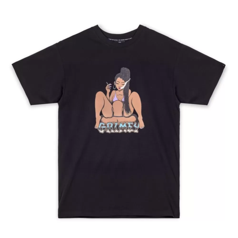 Grimey Camiseta La Mujer - Negra | Primavera 23 Discount