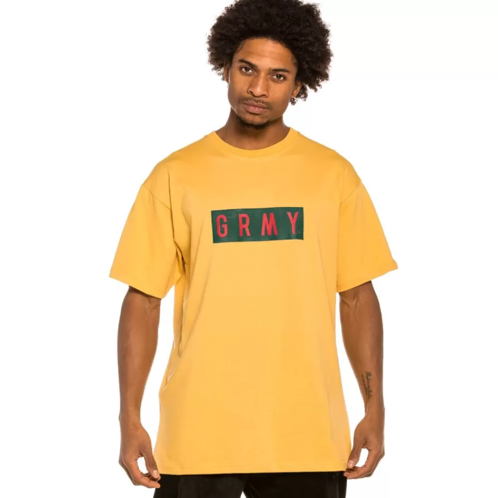 Grimey Camiseta "Les Memories" - Mustard | Winter 21 Sale