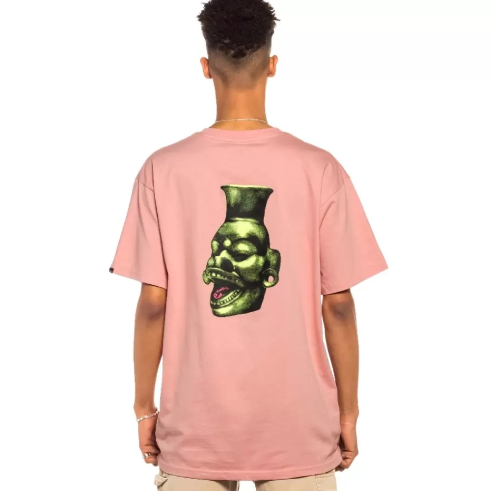 Grimey Camiseta "Nine Winds The Whiskey Jar" - Brown | Spring 22 Flash Sale