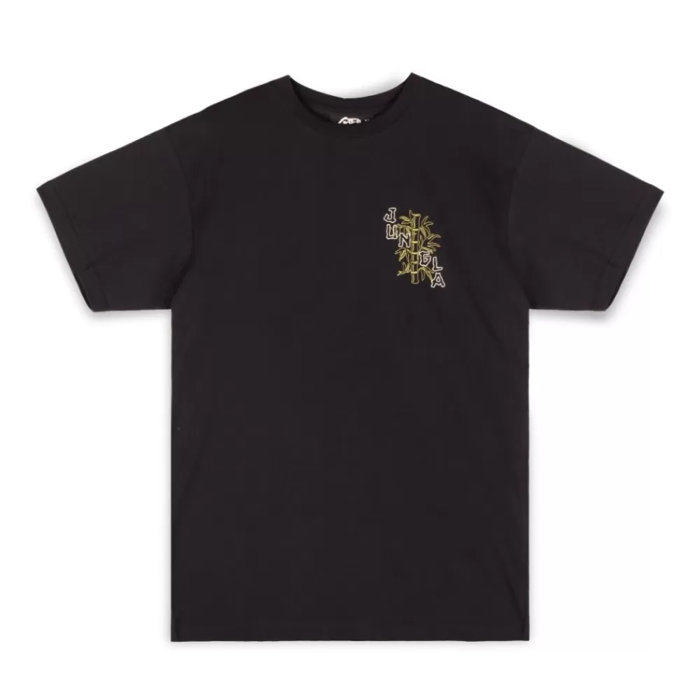 Grimey Camiseta "Pasion Gamberra (Gp X Grmy) Jungla" - Black | Fall 22 Sale