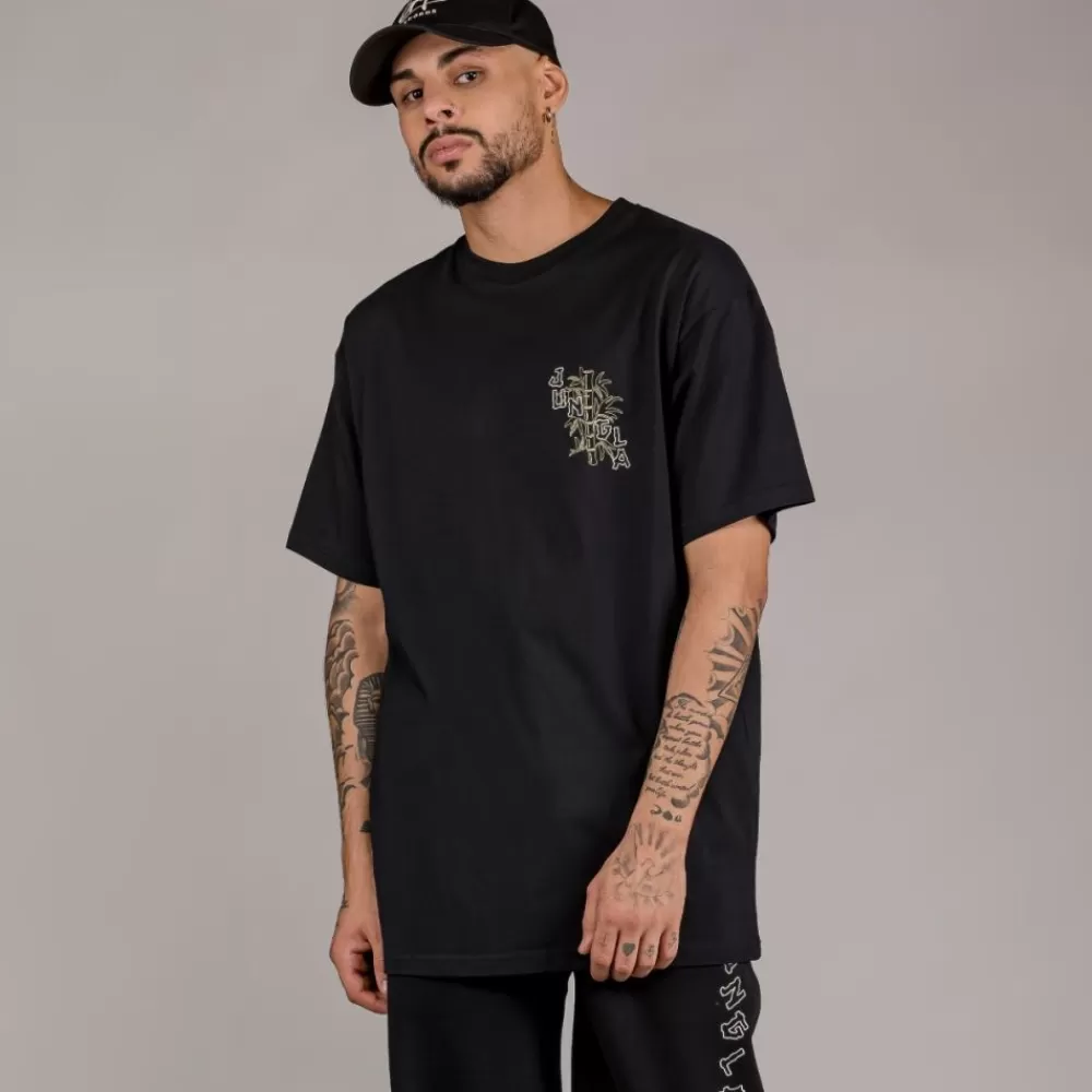 Grimey Camiseta "Pasion Gamberra (Gp X Grmy) Jungla" - Black | Fall 22 Sale