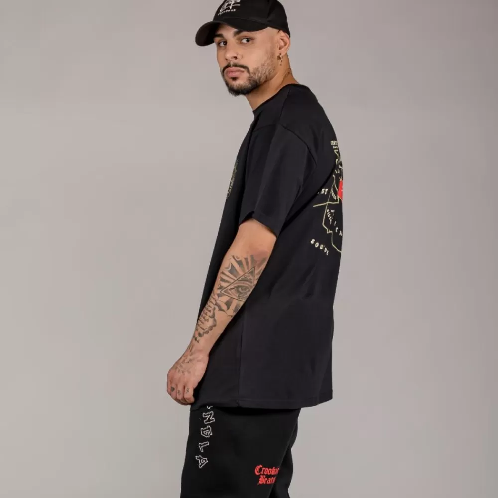 Grimey Camiseta "Pasion Gamberra (Gp X Grmy) Jungla" - Black | Fall 22 Sale