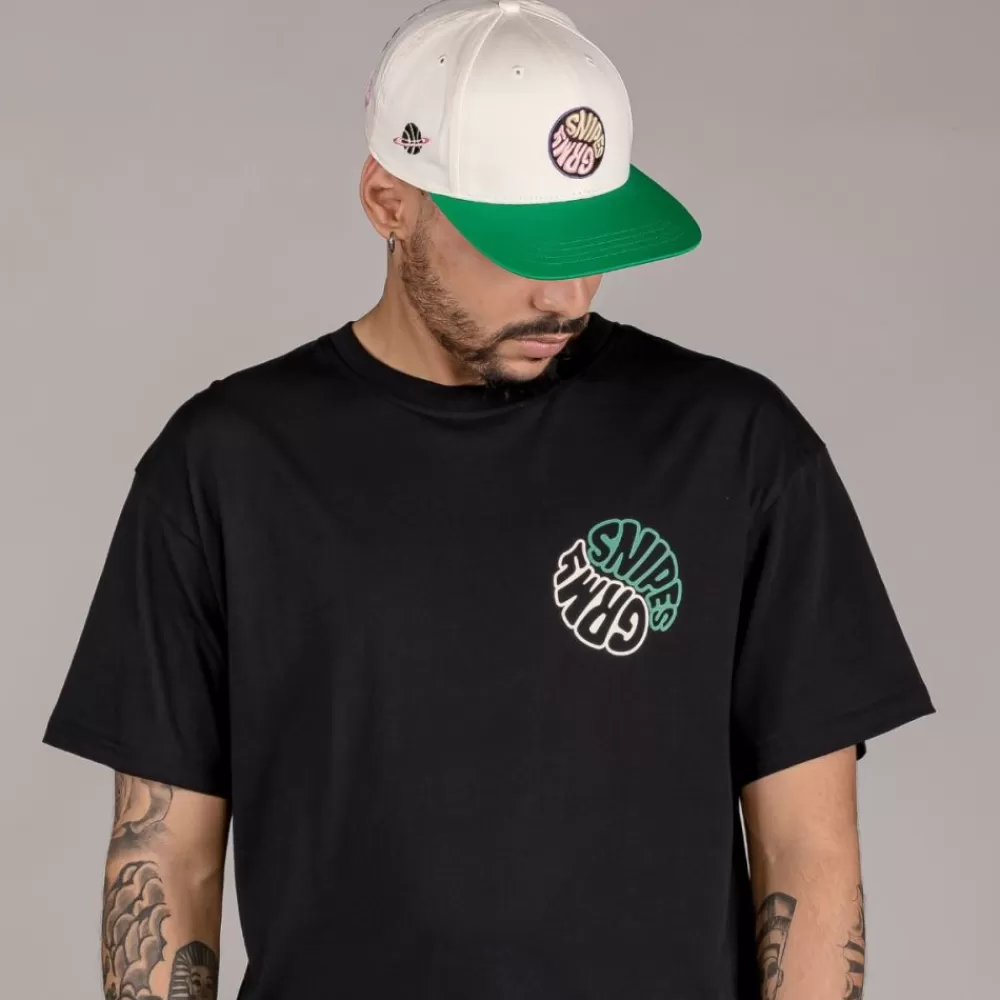 Grimey Camiseta "Snipes X True Roots" - Black | Fall 22 Best