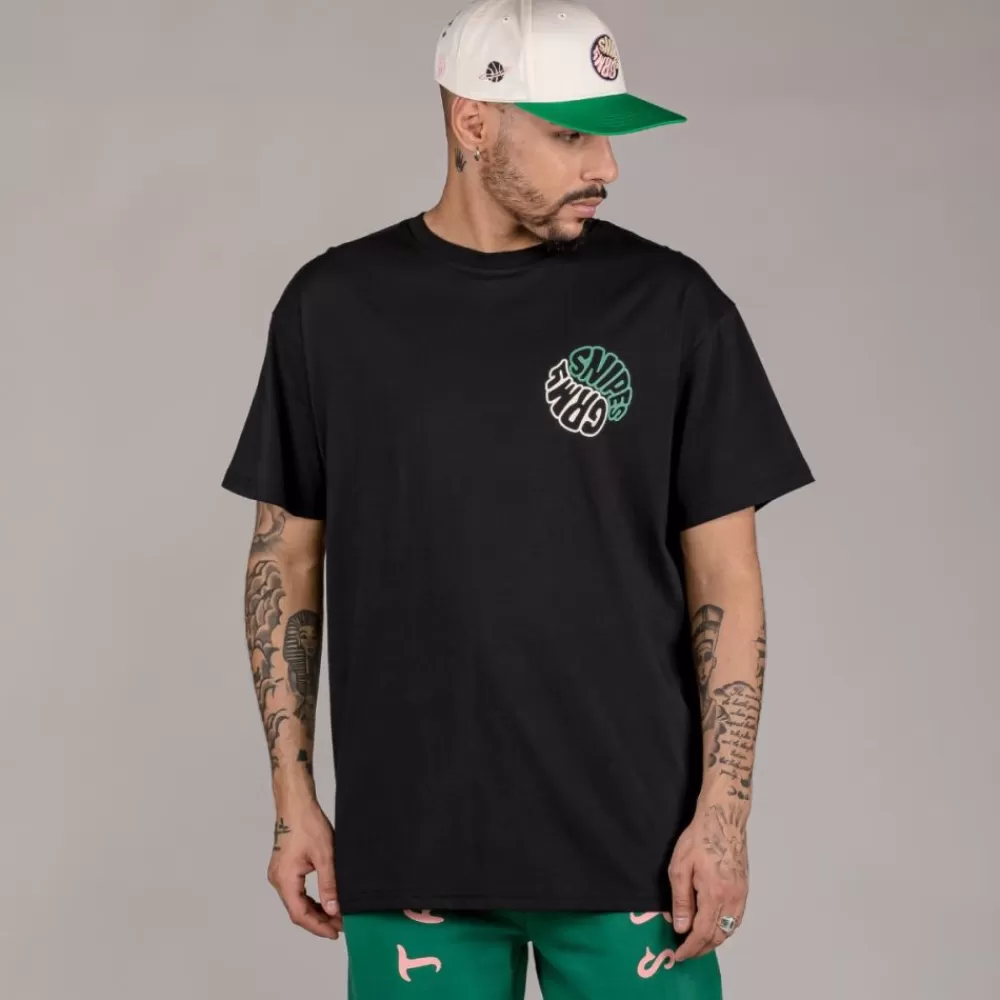 Grimey Camiseta "Snipes X True Roots" - Black | Fall 22 Best