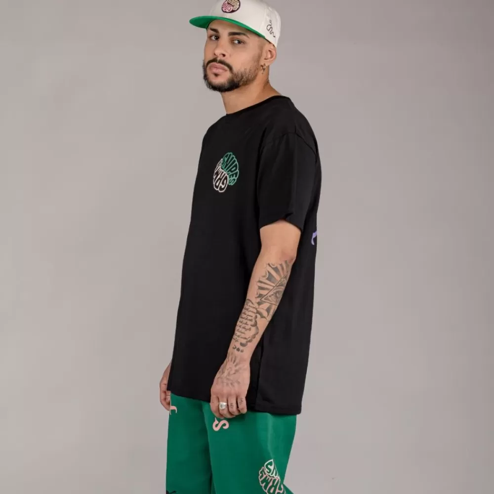 Grimey Camiseta "Snipes X True Roots" - Black | Fall 22 Best