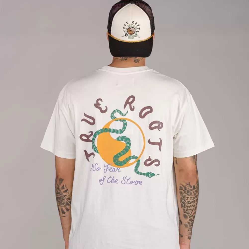 Grimey Camiseta "Snipes X True Roots" - White | Fall 22 Sale