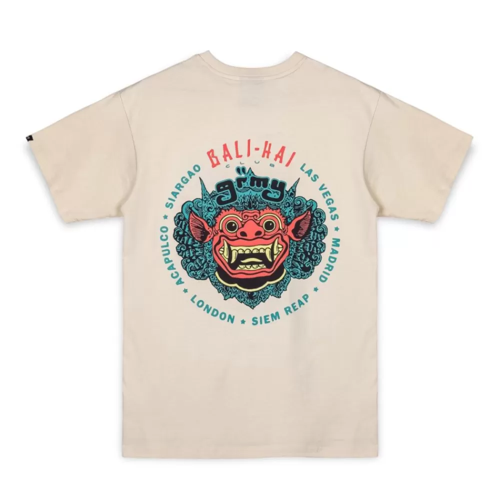 Grimey Camiseta The Bali-Hai - Cream | Spring 23 Hot