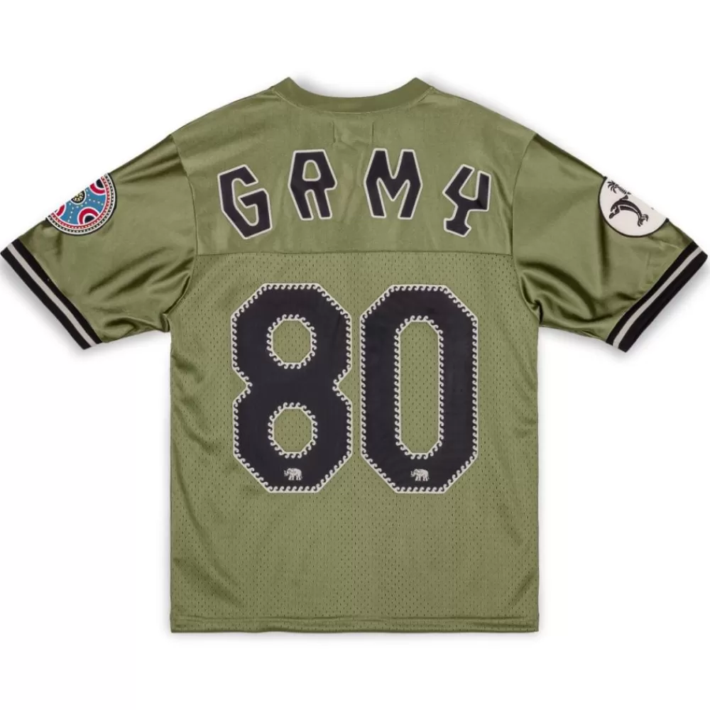 Grimey Camiseta The Clout Mesh Football - Green | Spring 23 Fashion