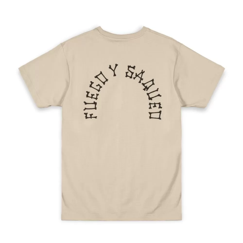 Grimey Camiseta The Infame - Cream | Fw23 Best Sale