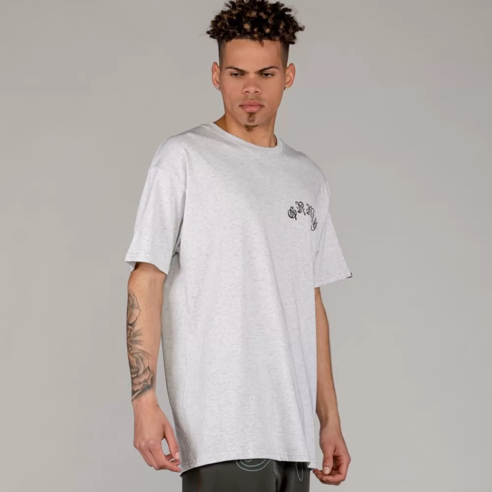 Grimey Camiseta The Light Me Up (Fire Route) - Sport Grey | Spring 23 Store