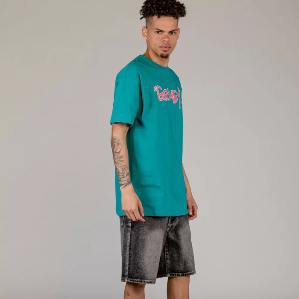 Grimey Camiseta The Tag Regular - Green | Summer 23 Shop