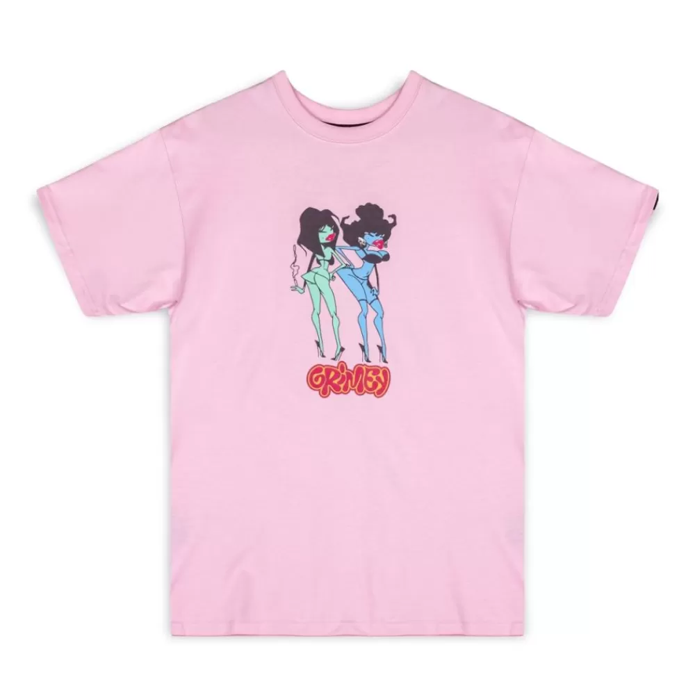 Grimey Camiseta The Troubleshooter - Pink | Winter 22 Cheap