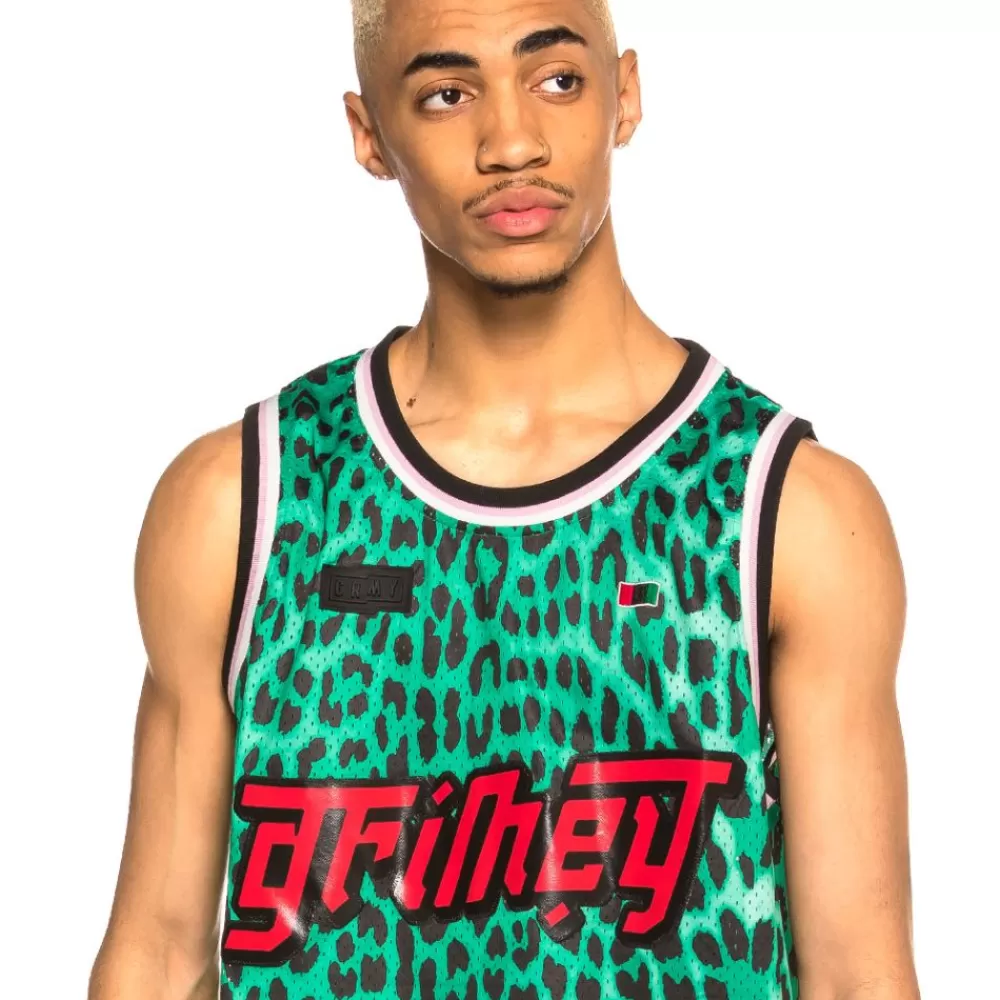 Grimey Camiseta Tirantes Yanga Mesh Tee Ss20 Green Fashion