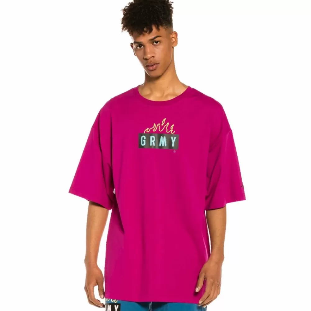 Grimey Camiseta "Trespass" - Fucshia 2 | Summer 22 Discount