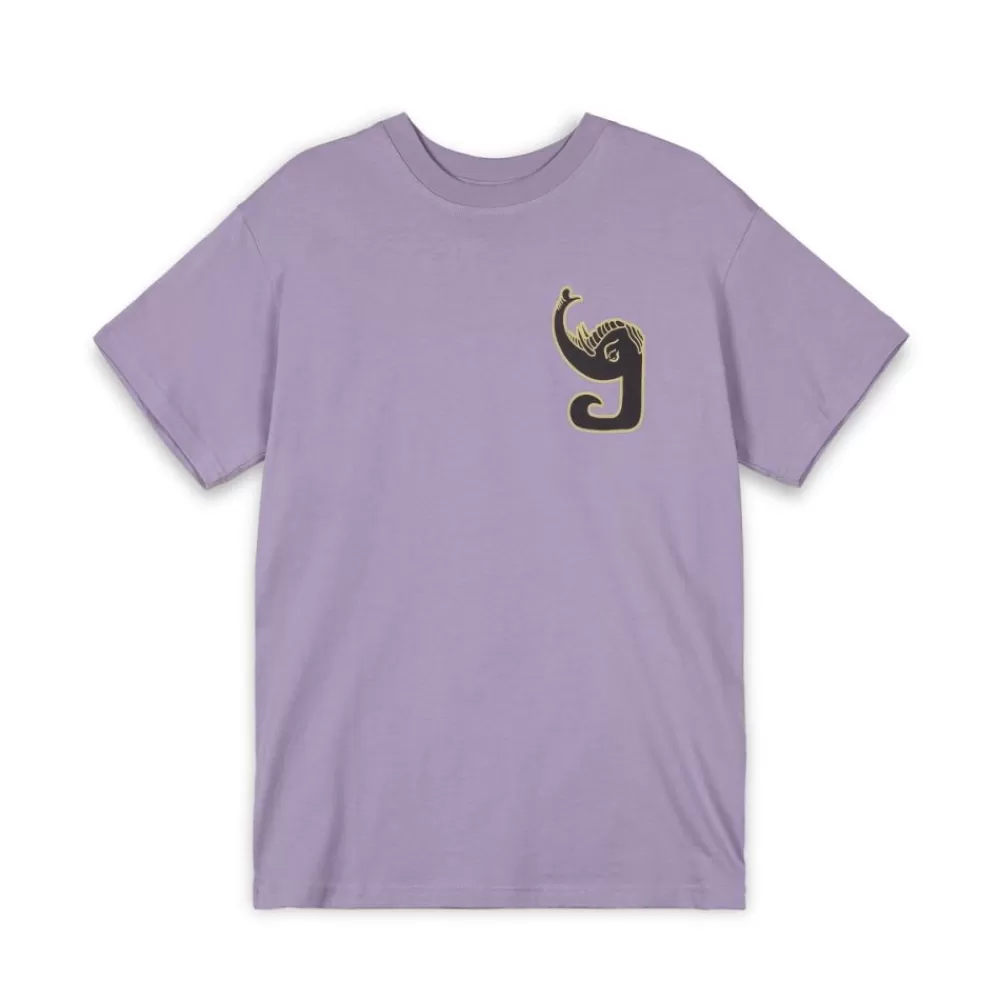 Grimey Camiseta Tusker Temple Regular - Purple | Fw23 Fashion