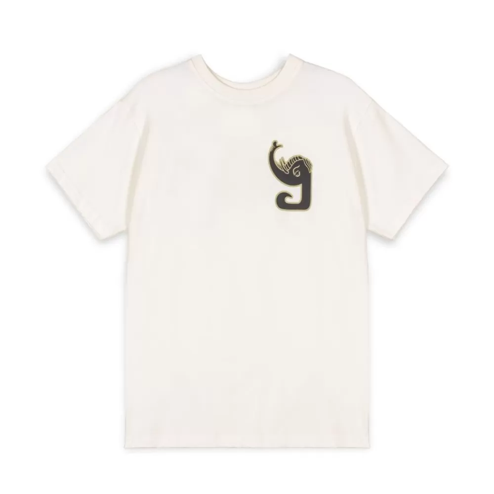 Grimey Camiseta Tusker Temple Regular - White | Fw23 Store