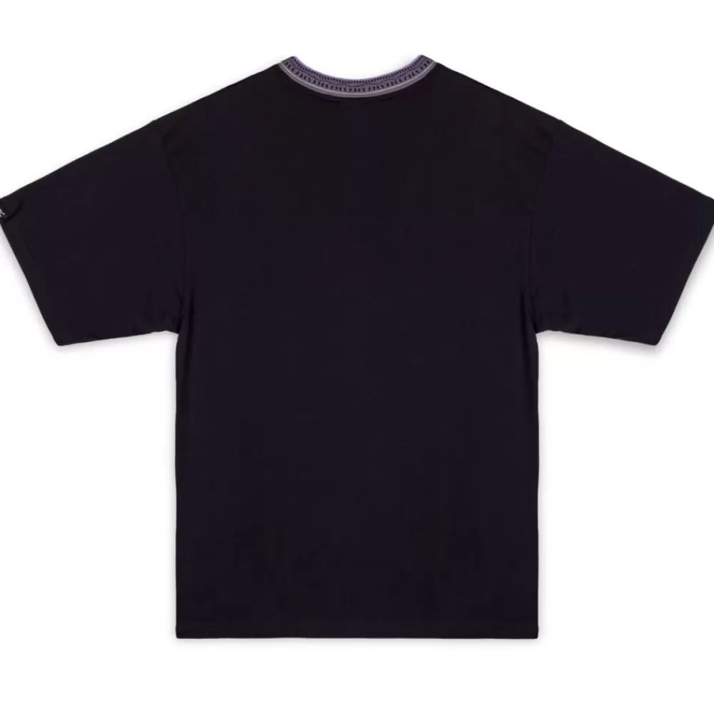 Grimey Camiseta Ufollow Oversized - Black | Spring 23 Outlet