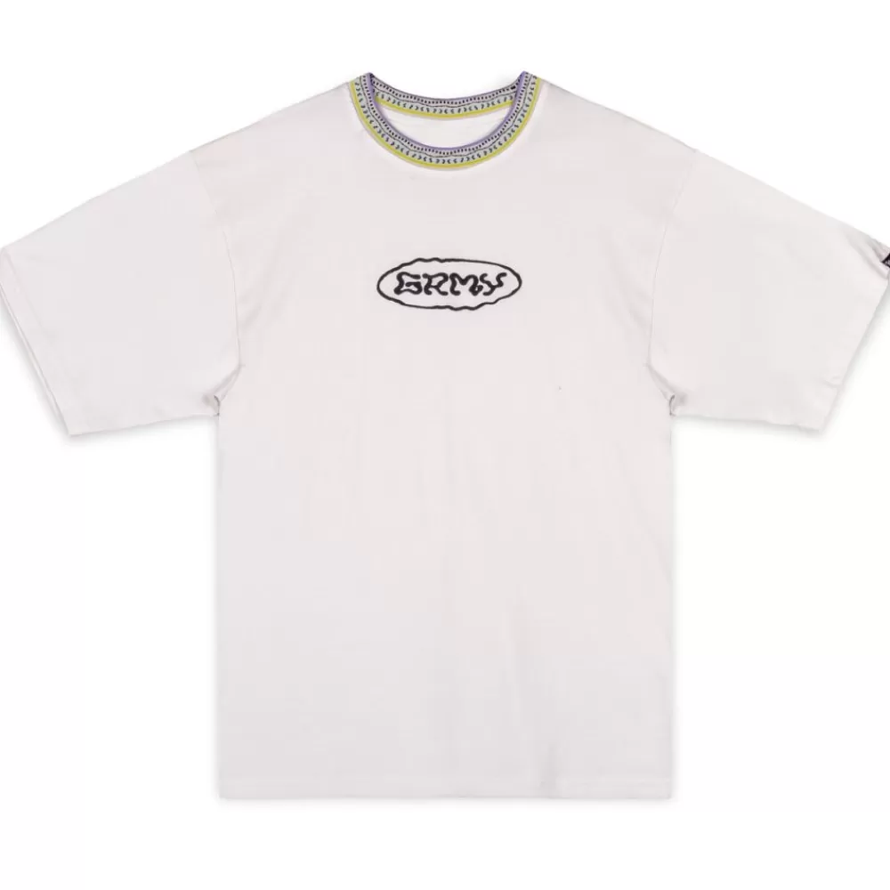 Grimey Camiseta Ufollow Oversized - White | Spring 23 Outlet