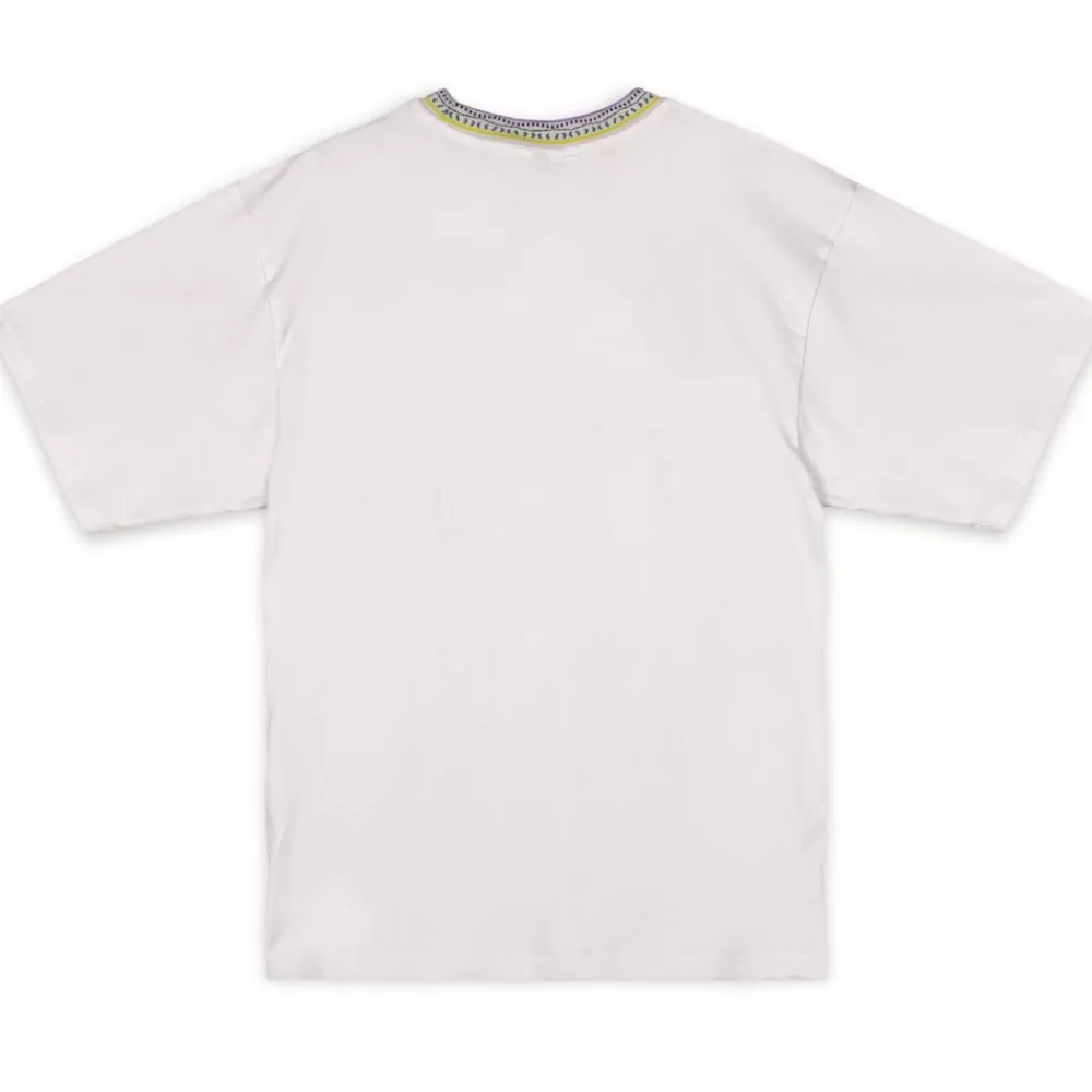 Grimey Camiseta Ufollow Oversized - White | Spring 23 Outlet