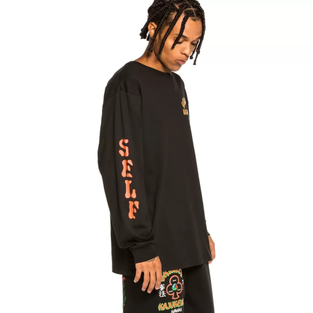 Grimey Camiseta Manga Larga "Destroy All Fear" - Black | Fall 21 New