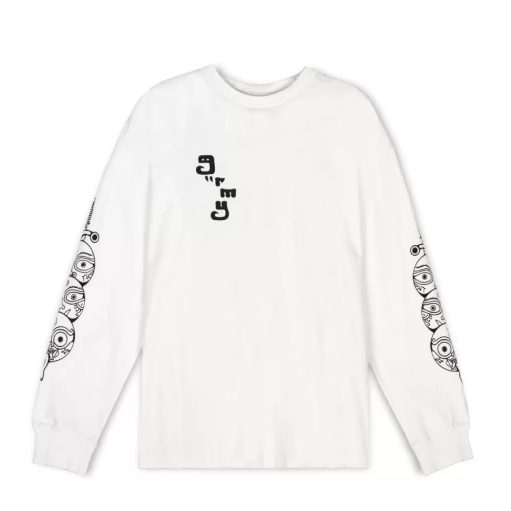 Grimey Camiseta Manga Larga "Lust Mantra" - White | Fall 22 New