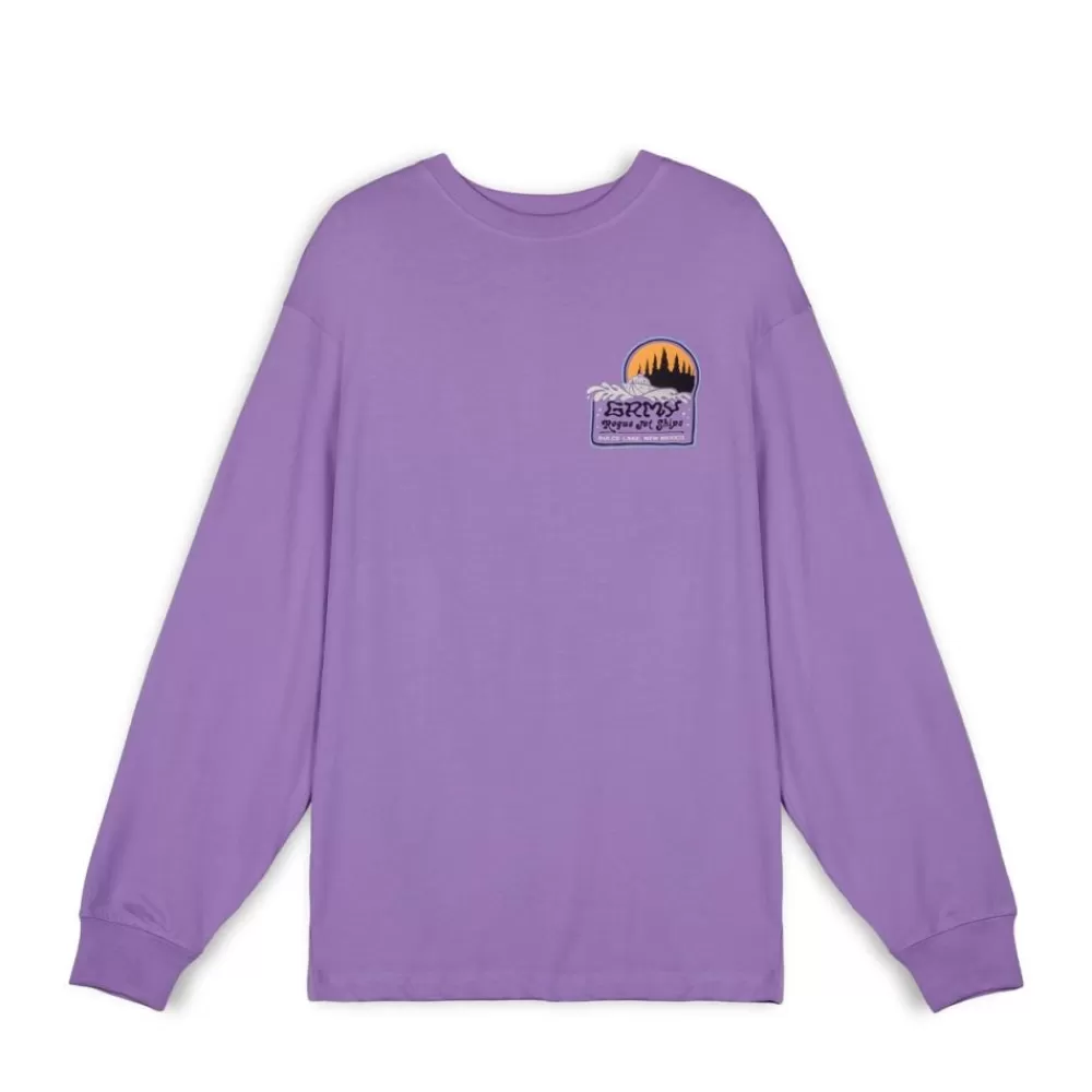 Grimey Camiseta Manga Larga Ufollow - Lilac | Spring 23 Best Sale