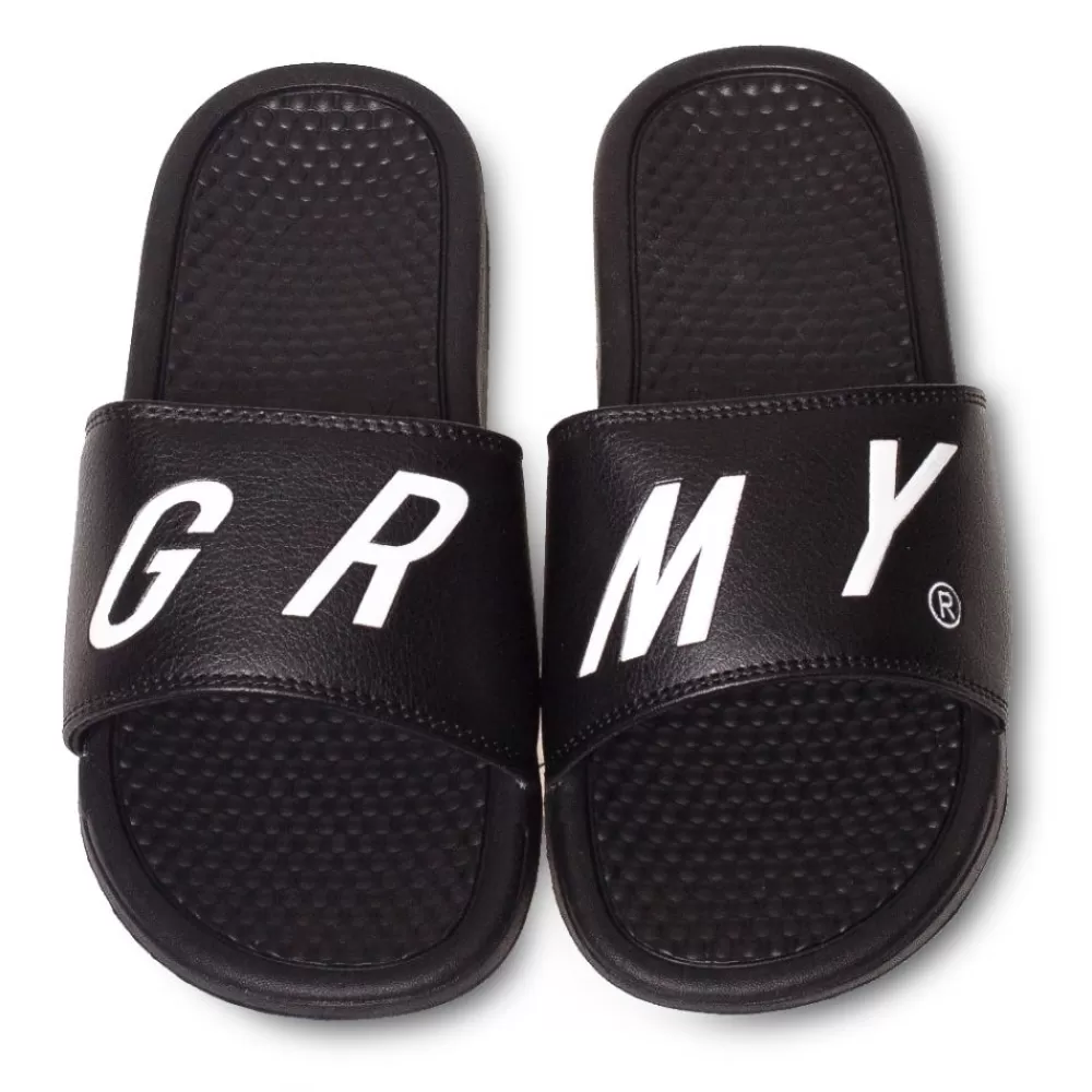 Grimey Chanclas Happy End F.A.L.A Ss19 Black Clearance