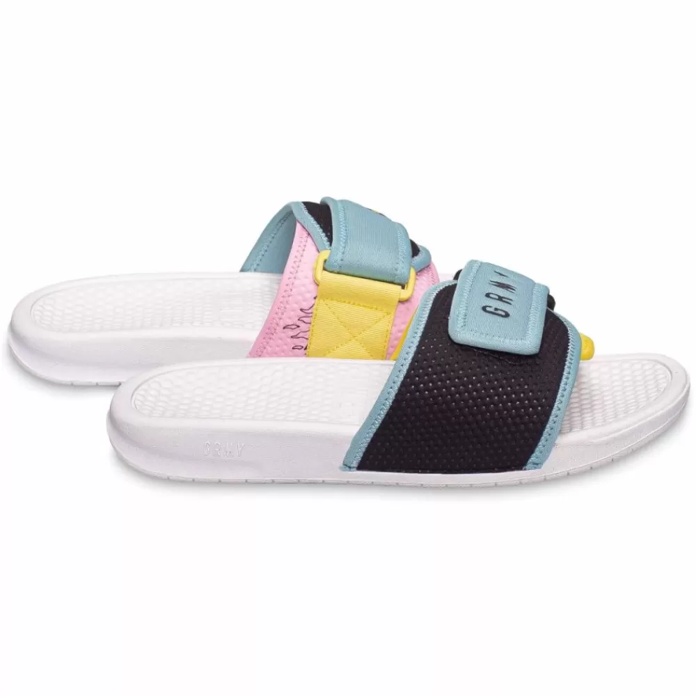 Grimey Chanclas "Trespass" - Multicolor | Summer 22 Clearance